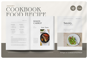 Canva Cookbook / Recipe Book