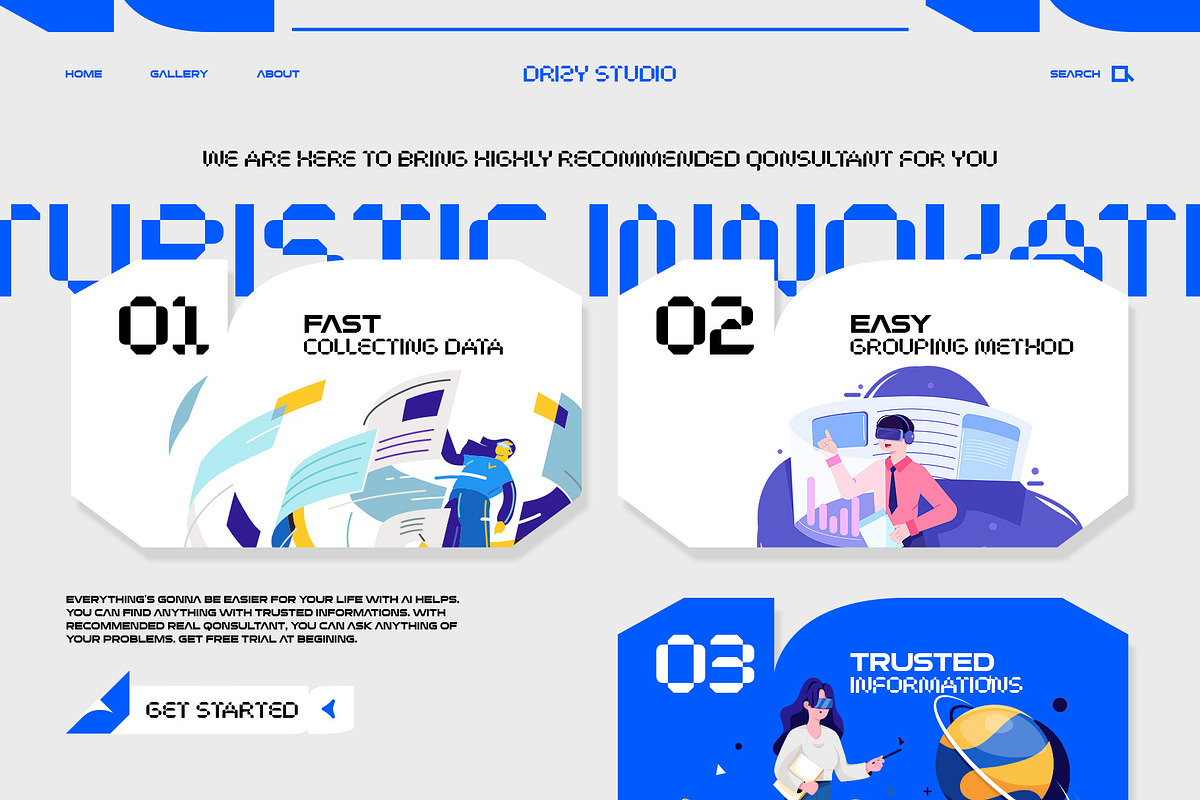 Mantrex - Futuristic Display Font, a Sans Serif Font by Drizy (Photo 8 of 10)