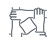 Partnership and Business Teamwork, an Education Illustration by TAlex (Thumbnail 5 of 6)