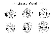 Brusher font, a Script Font by Vladimir Vihrev (Thumbnail 3 of 3)