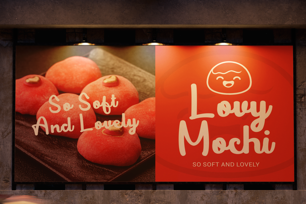 Mochise Food Font, a Font by PutraCetol Studio (Photo 4 of 5)