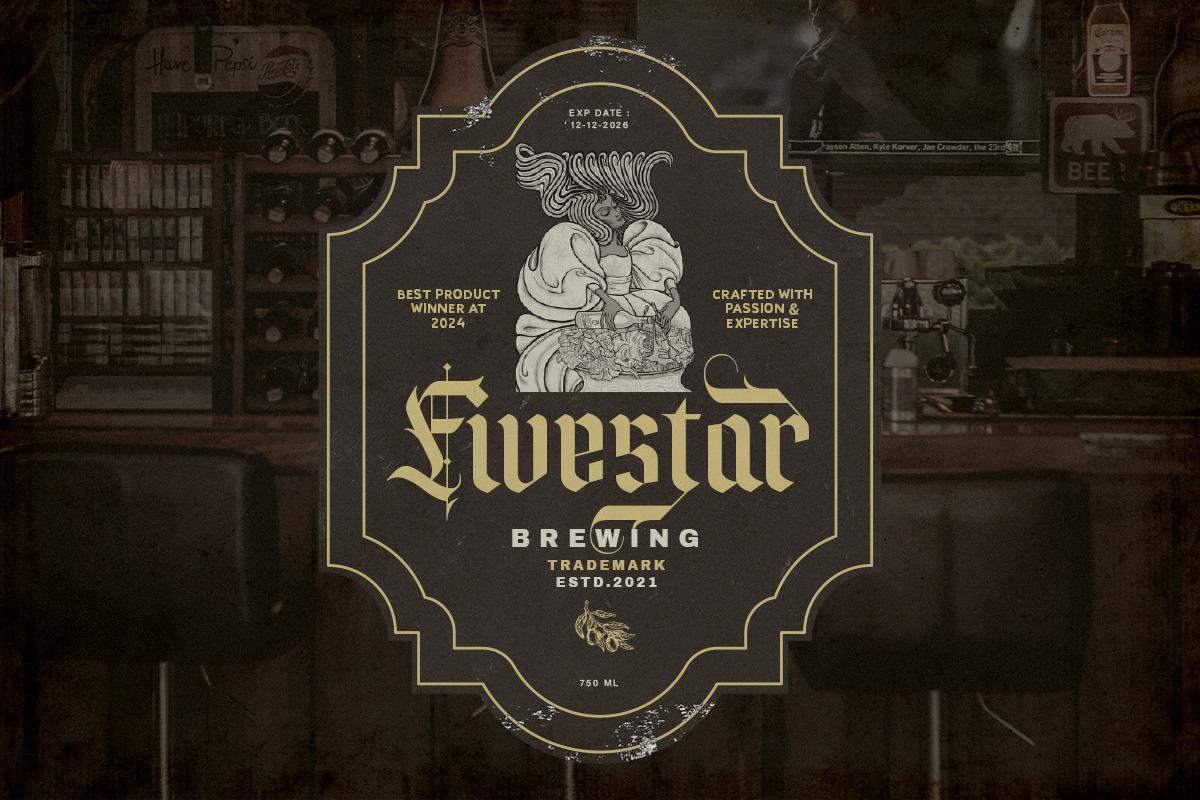 Silent Black - Stylish Blackletter, a Blackletter Font by Bale Type (Photo 2 of 9)