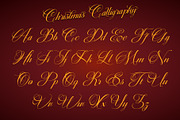 Christmas Calligraphy, a Script Font by Letterara (Thumbnail 10 of 15)