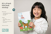 8.5x11 inch Kids Book Mockup, a Books & Magazine Mockup by The Blue Bird (Thumbnail 1 of 10)