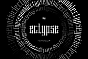 Eclypse Typeface, a Symbol Font by Font For Zula™ (Thumbnail 1 of 11)