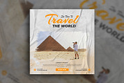 Travel social media post banner, a Social Media Template by Tanmoy Topu (Thumbnail 8 of 11)