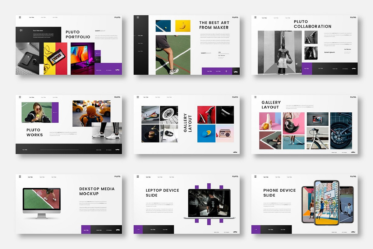 Pluto - Business Google Slide Templa, a Design Template by Dens Creative Studio (Photo 4 of 6)