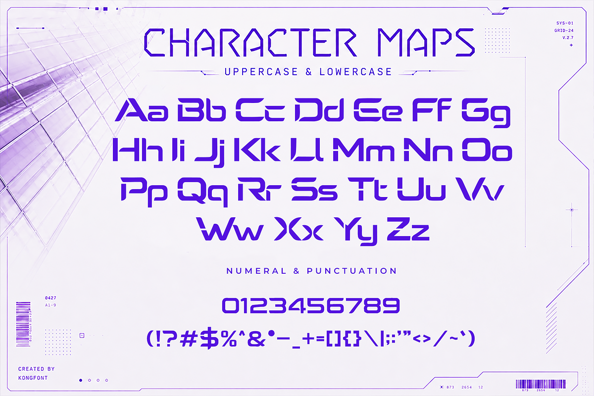 Void Protocol - Modern Display Font, a Handwritten Font by overlaytemplates (Photo 4 of 5)
