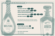 Vintage Spirit Bottle Illustrations, a Food Illustration by TheFoodAtlas (Thumbnail 9 of 9)