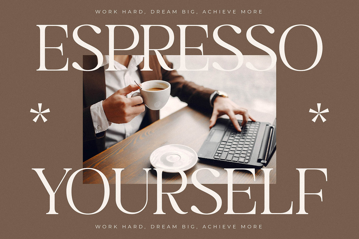 Begifta New Modern Serif Font, a Serif Font by Letterena Studios (Photo 7 of 15)