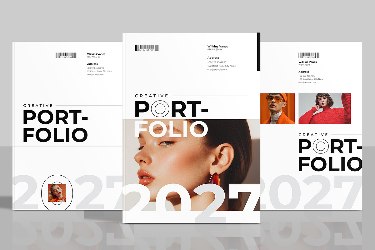 Modern Portfolio Cover Template, a Brochure Template by Spark_Creative (Photo 3 of 6)