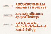 Metch Bright - A Retro Bold Font, a Serif Font by zeenesia (Thumbnail 15 of 16)