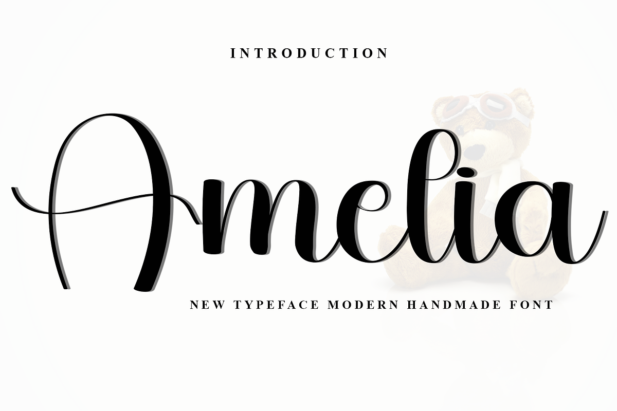 Amelia, a Handwritten Font by InermediaSTUDIO (Photo 1 of 8)