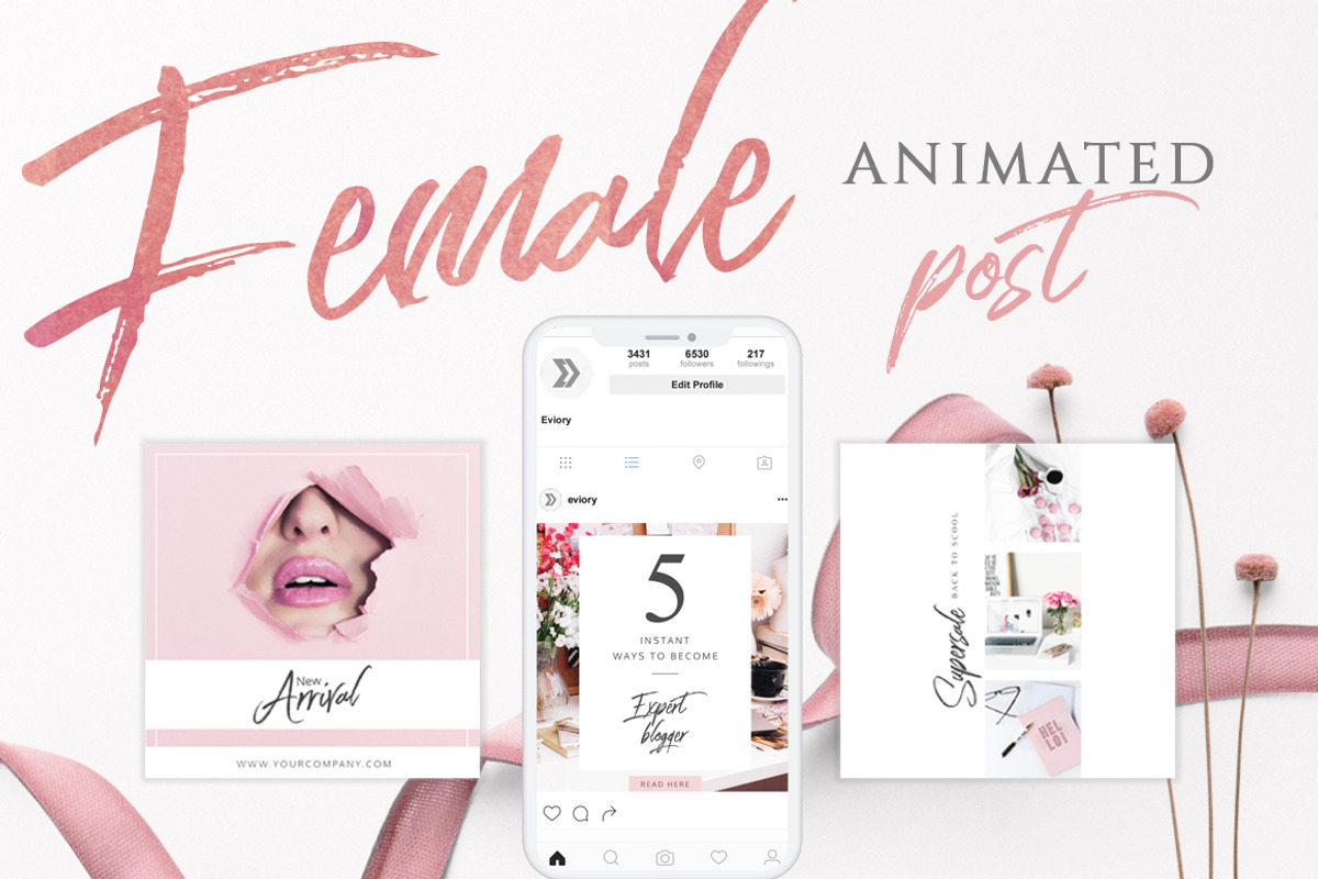 BEST SELLER Bundle Eviory, a Social Media Template by Eviory (Photo 28 of 50)