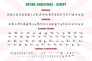 Retro Christmas - Duo Font