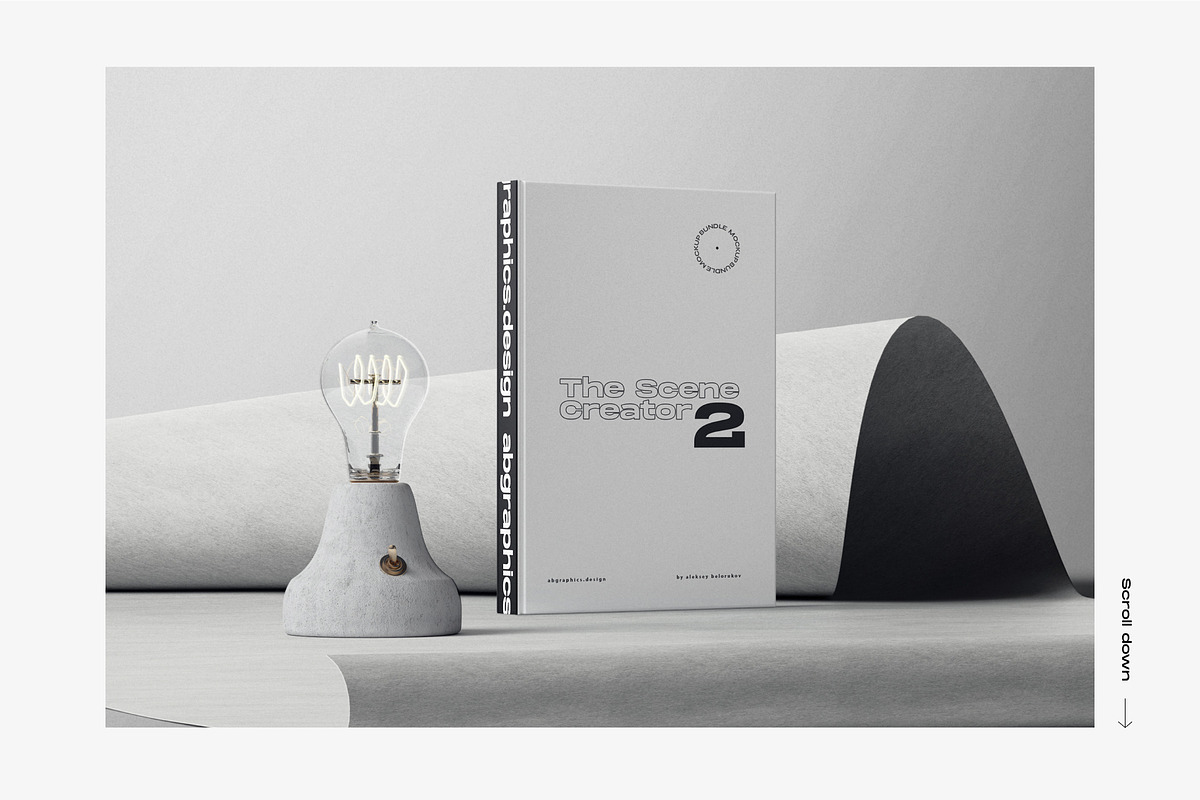 50%OFF The Scene Creator 2 - front, a Packaging Mockup by Creatoom (Photo 16 of 44)