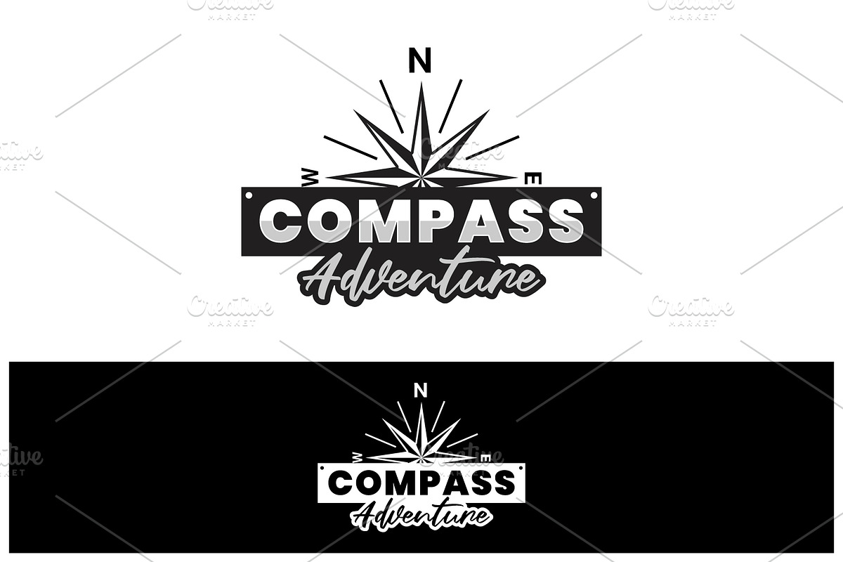 Compass Logo, a Branding & Logo Template by Atlantis X Nurman Arbai (Photo 1 of 2)