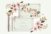 Monaco Elegant Invitation Set, a Card Template by Werlang Paper (Thumbnail 1 of 3)