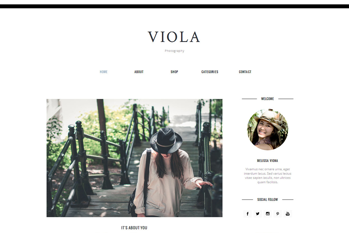 Blogger Template Responsive - VIOLA, a Websites & App Template by Vefio Themes (Photo 1 of 3)