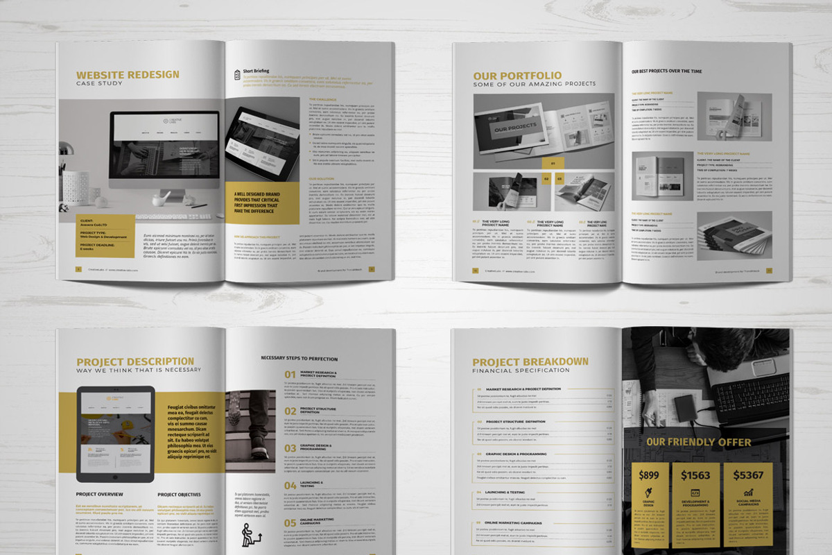 Proposal, a Brochure Template by Sabin (Photo 4 of 6)