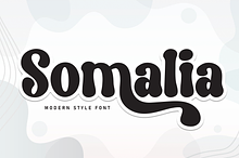 Somalia | Script Font