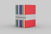 Books Set Mockup - 10 views, a Books & Magazine Mockup by Illusiongraphic (Thumbnail 9 of 21)