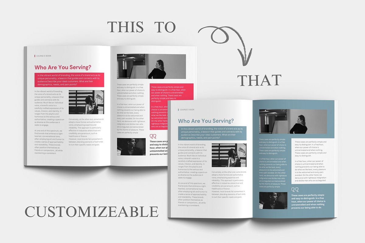 Minimal Canva Ebook Template, a Magazine Template by TheBrightGrap (Photo 9 of 9)