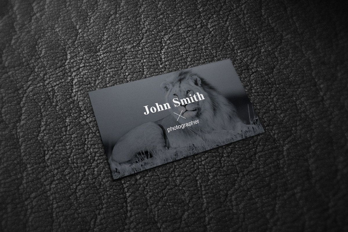 Photographer Business Card, a Business Card Template by Rafael Oliveira (Photo 3 of 5)