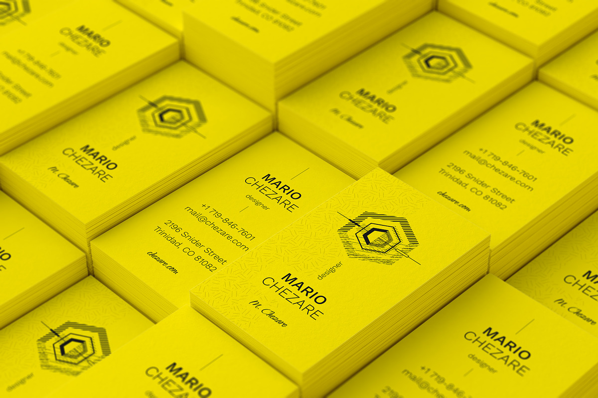 Chezare 07. Business Card Template, a Business Card Template by le-genda (Photo 1 of 4)