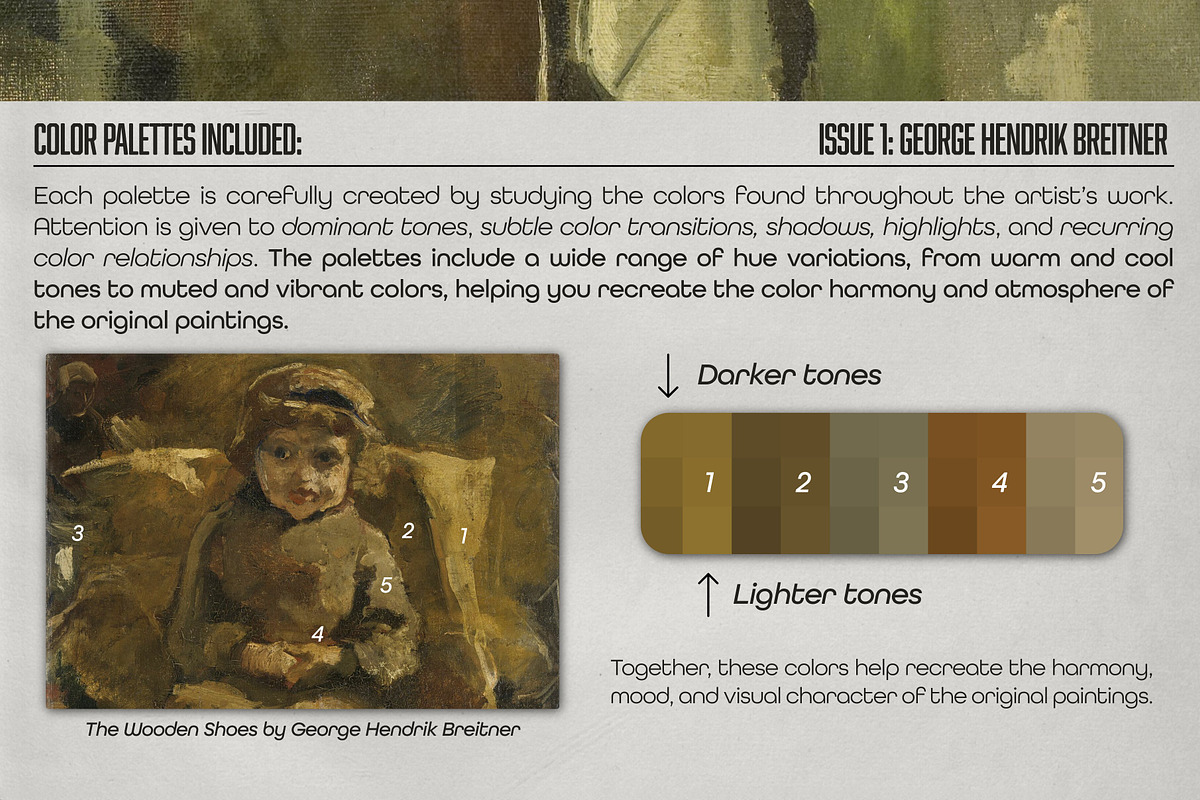 George Breitner Procreate Kit, a Brush Add-On by Digi Life (Photo 6 of 8)