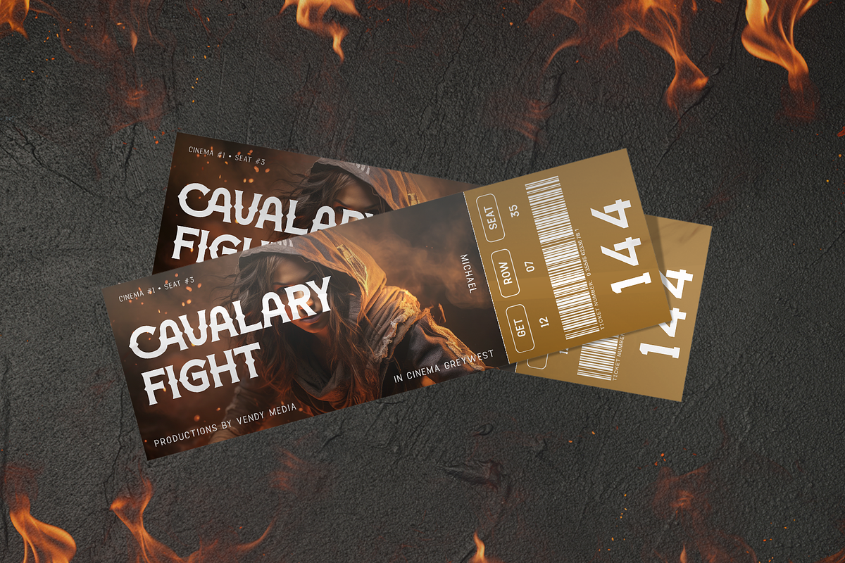 Casthara - Modern Serif Film Font, a Serif Font by overlaytemplates (Photo 3 of 5)
