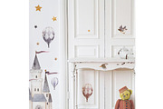 Flower circus.Watercolor vintage set, a Texture Illustration by TanyaSchuka (Thumbnail 11 of 15)