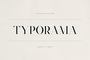 Typorama – Elegant Serif Font, a Serif Font by Only Fonts (Thumbnail 1 of 11)