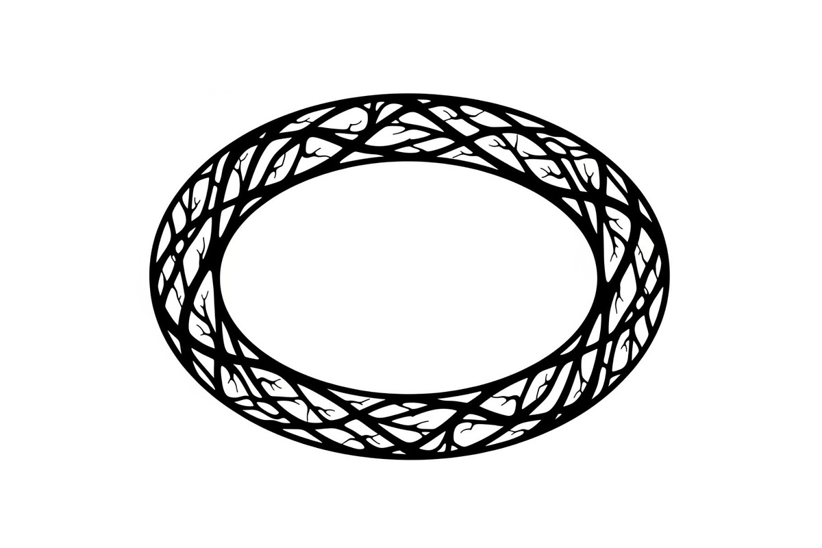 Hand Drawn Oval Scribble Frames, an Illustration by Gfx_Store (Photo 18 of 51)