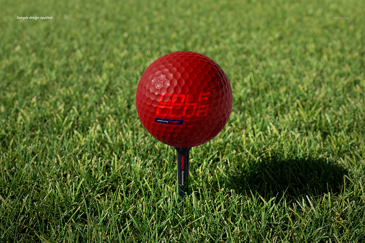 Golf Ball & Accessories Mockup Set, a Merchandise Mockup by creatsy5 (Photo 13 of 17)