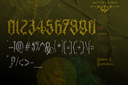Auxtera Circa, a Blackletter Font by ilhamtaro (Thumbnail 8 of 10)