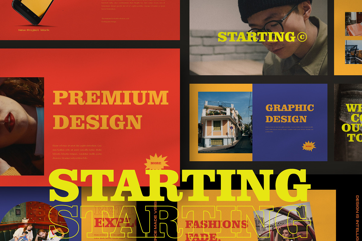 Starting Powerpoint Template, a Presentation Template by Yo Slide