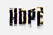 Distortion Text Effects Collection, a Texture Graphic by pixelbuddha.net (Thumbnail 4 of 13)