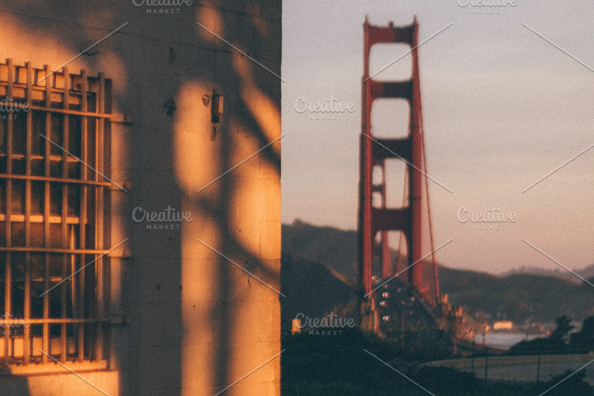 Golden Gate Sunrise Photo Pack, an Architecture Photo by Gold Poppy Co. (Photo 4 of 9)