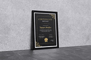 Certificate Mockup, an Advertising Mockup by Pikachudesign (Thumbnail 3 of 5)