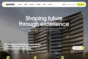 Real Estate & Construction Group, a WordPress Template by Elite Templates