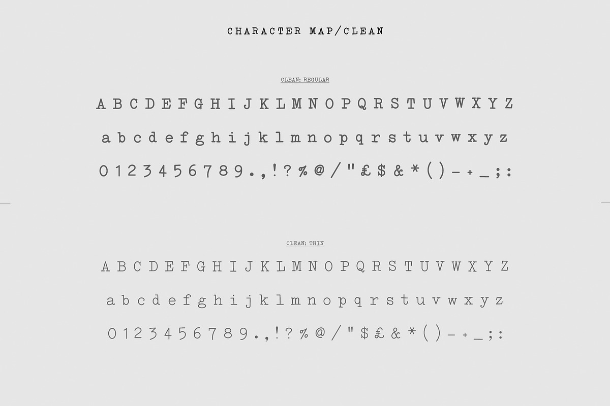 Merchant Ledger - Typewriter Family, a Serif Font by Twinbrush (Photo 9 of 20)