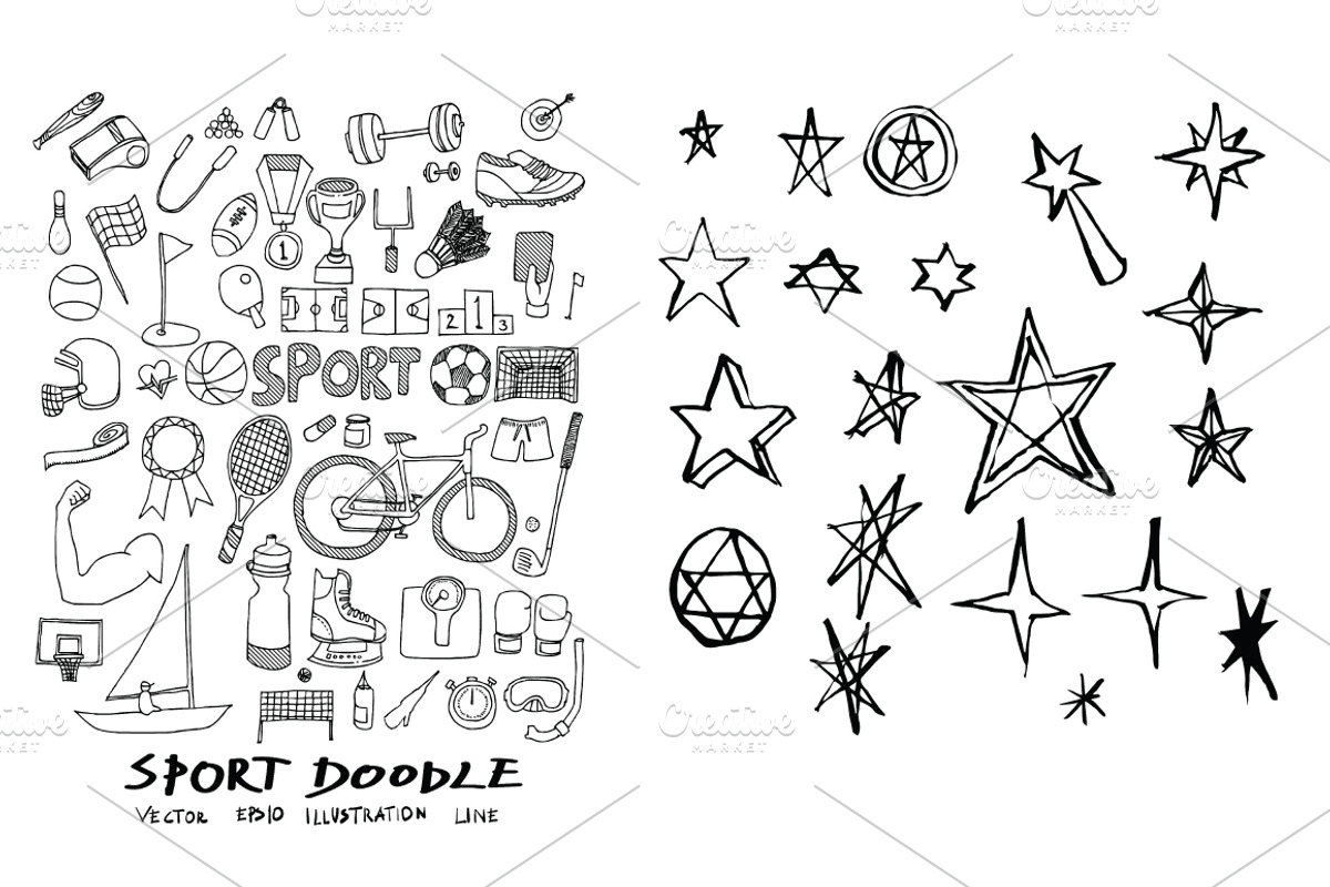 15151 in 1 Doodle Giant bundle, an Object Illustration by TKDoodle (Photo 116 of 144)