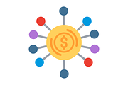 Sales Enablement Flat Icon, a Duotone Icon by Pexelpy (Thumbnail 2 of 2)