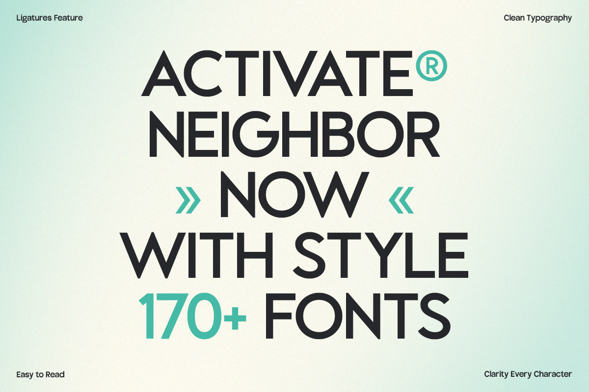 GC Codex – A Neo-Sans with Clarity, a Sans Serif Font by Glyphonic (Photo 4 of 15)