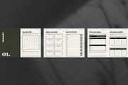 Planner Templates Canva & Indesign, a Brochure Template by Occy Design (Thumbnail 2 of 4)