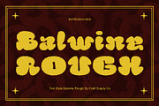 Balwine Rough, a Sans Serif Font by Craft Supply Co. (Thumbnail 1 of 8)