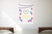 Jan 11 - International Thank You Day, an Invitation Template by Textures & Backgrounds (Thumbnail 6 of 7)