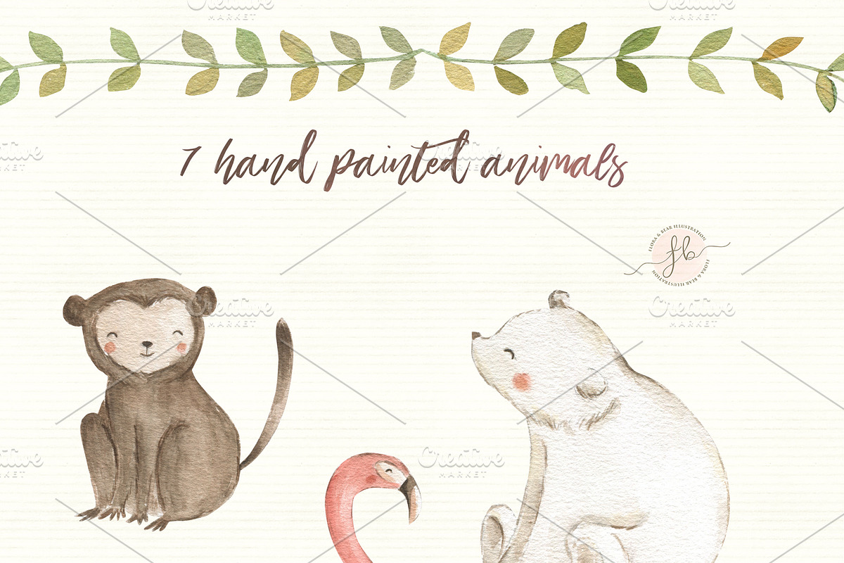 Wild Creatures, an Animal Illustration by Flora+Bear (Photo 2 of 7)