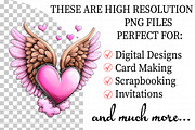 Beautiful Valentine's Day Badge Clip, an Illustration by Daily.Designs (Thumbnail 2 of 5)